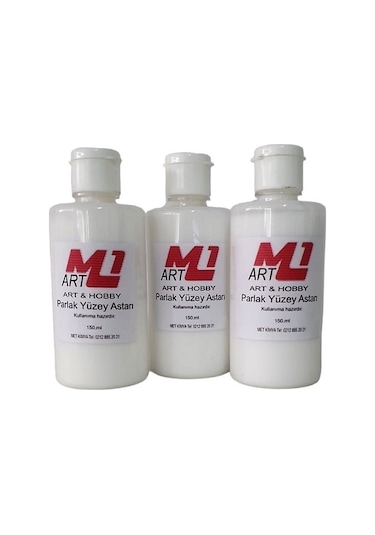 M1 ART Parlak Yüzey  Astarı 150.ml  X 3 ADET
