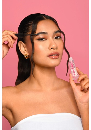 Barry M Take A Brow Şeffaf Sabitleyici Kaş Maskarası Beyaz