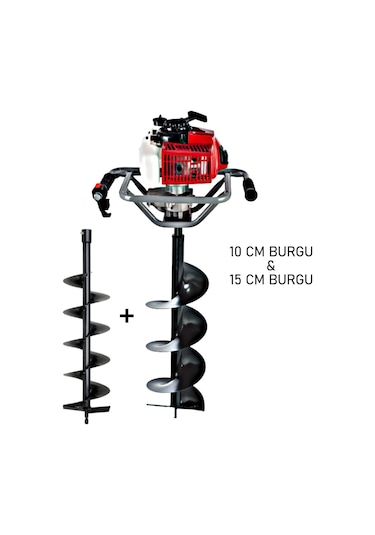 Ablacks C-52 Toprak Burgu Makinesi 10 - 15 CM Çift Burgulu