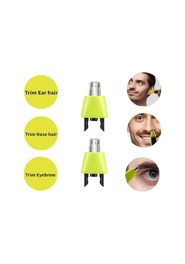 Philips Norelco One Blade Ayarlanabilir Kılavuz Tarak Burun Başı Düzeltici