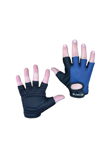 Delta Armour Halter, Body, Fitness Ve Ağırlık Eldiveni Mavi Mavi