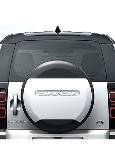Ranger Yeni Defender Stepne Kılıfı Gri Defender Yazılı