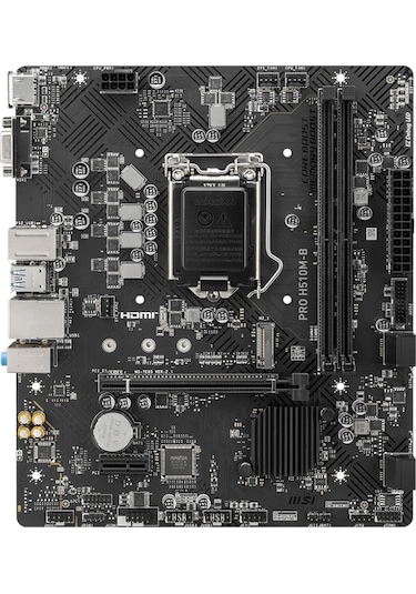 MSI PRO H510M-B Intel H470 2933 MHz (OC) DDR4 Soket 1200 mATX Anakart