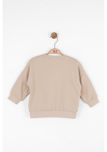 Nk Kids Kız Çocuk Sweatshirt 37601 Vizon