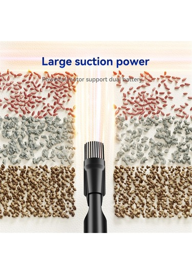 Amigaelegant Kablosuz Elektrikli Süpürge Küçük El Tipi Ev Elektrikli Süpürgesi Siyah