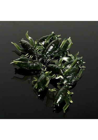 101 Adet Balıkçılık Yem Cazibesi Kiti Olta Takımı Yeşil