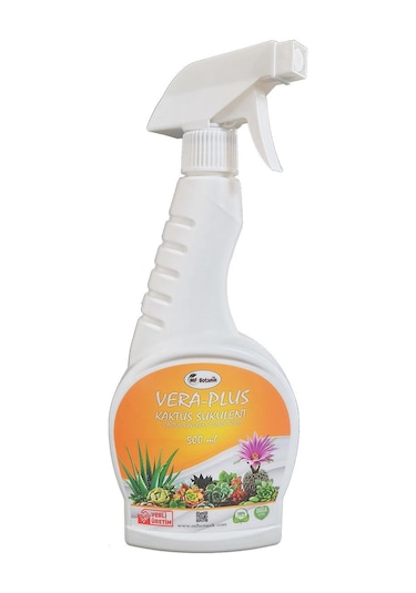 Mf Botanik Vera Plus Kaktüs Sukulent Besini Yaprak Gübresi 500 ML