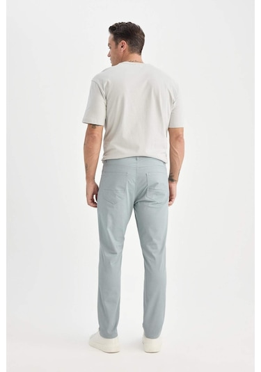 DeFacto Regular Fit Normal Kesim Yazlık Düz Paça Chino Kanvas Pantolon D7349AX25SPGR171 DeFacto Regular Fit Normal Kesim Yazlık Düz Paça Chino Kanvas Pantolon D7349AX25SPGR171