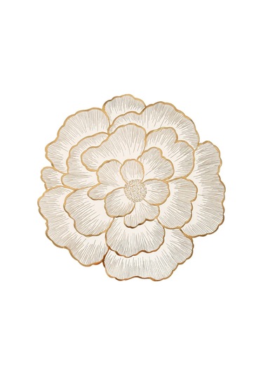 Heavenly Place Mutfak Servisü İçin Yuvarlak Servis Peçeteleri 376221539 Altın Rengi