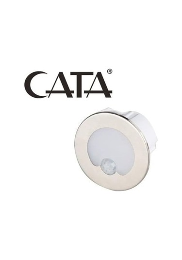 Cata Ct-5174 1,5w Yuvarlak Koridor Sensör Beyaz Işık Beyaz