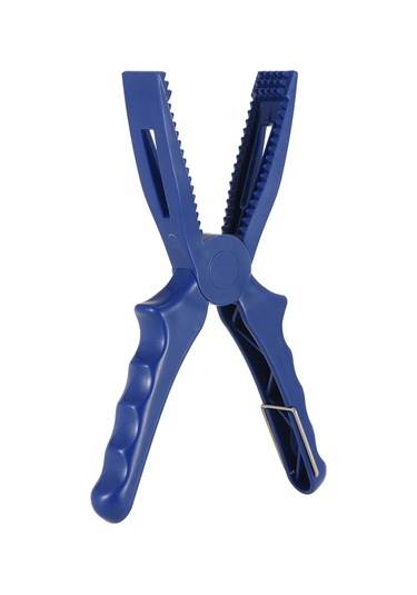 Vkemall Plastik Balık Tutucu Bl-012 Mavi - Balık Vücudunu Tutarak İğne Çıkarımı Kolaylaştırır