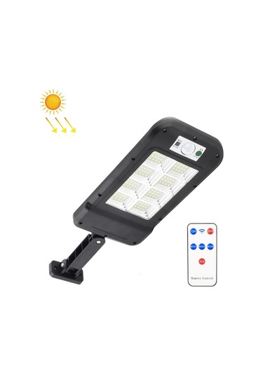 Cbtx Bahçe Aydınlatma Güneş Enerjili Duvar Lambası Açık Su Geçirmez İndüksiyon Bahçe Aydınlatma Ev Sokak Lambası Uzaktan Kumanda İle 8 X 16led