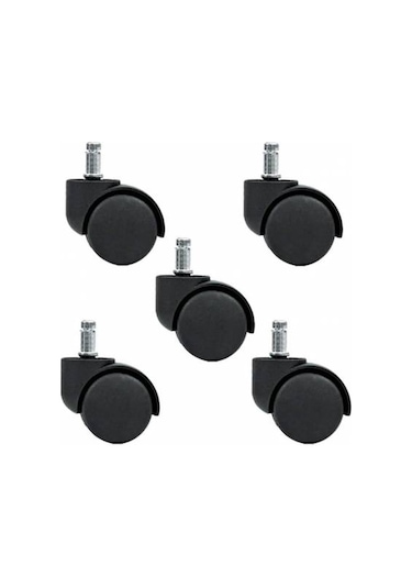 Pimli Geçmeli Ofis Koltuk Sandalye Tekeri 50 Mm-5 Adet
