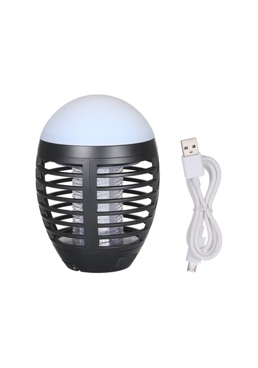 Hangfox Siyah Kamp Işığı Ve Musluk Öldürücü 2-in-1, Ipx6 Su Geçirmez, 365nm Işık, 3 Aydınlatma Modu, 2200mah Pil İle Taşınabilir Dış Mekan Aleti Çok Renkli