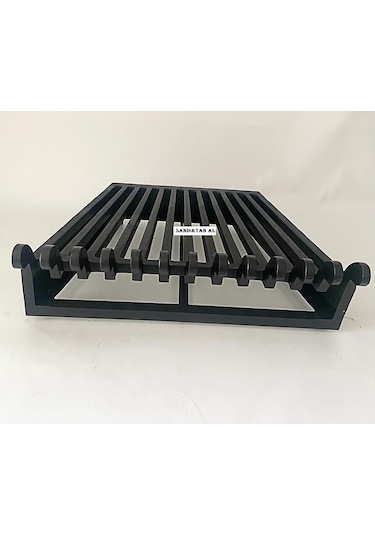Döküm Izgara Şömine Izgarası 61 Cm X 40 Cm.X 45 Cm 13 Lü Izgara Çekmeceli