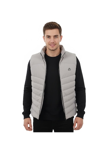 Erkek Spor Şişme Yelek 4023 Bgl-st04911 Taş