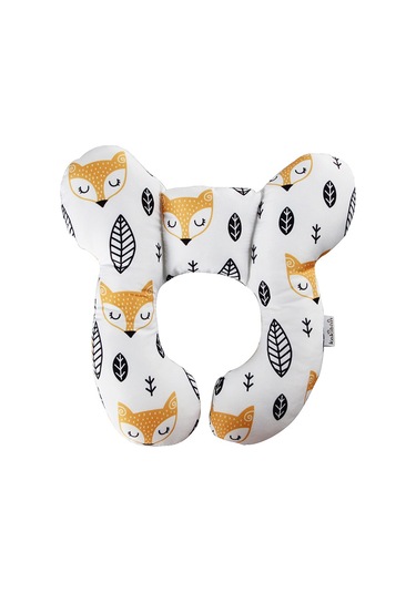 Koruyucu Seyahat Araba Koltuğu Baş Ve Boyun Yastık Yumuşak Boyun No.12 Ekru