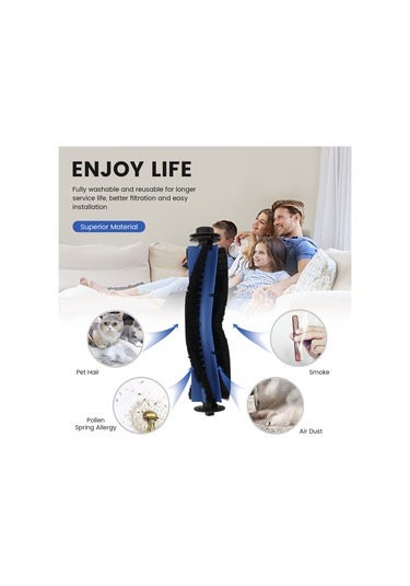 Crackedice Eufy Robovac 11s 12 30c 15t 15c 35c Robotik 12 Filtre İçin 28'li Paket