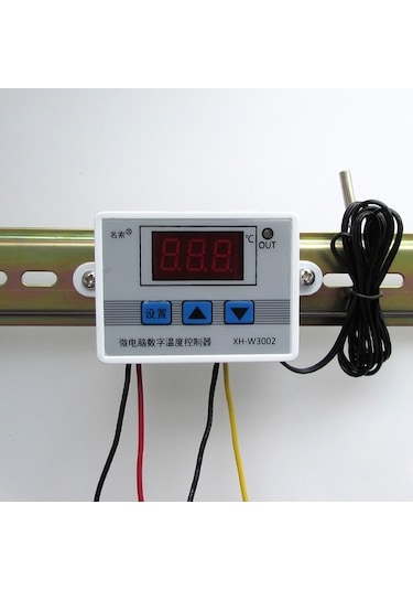 Pazly Pratik Mikrobilgisayarlı Sıcaklık Kontrol Cihazı - Xh-w3002, Yüksek Hassasiyetli Sensör Prob