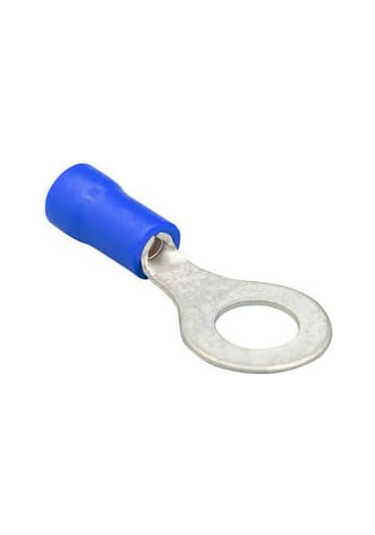 20 Adet Yuvarlak İzoleli Kablo Ucu 1.5-2.5mm M5 Delikli