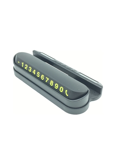 Universal Park Tel Araç Içinde Fosforlu Numara Gösterici