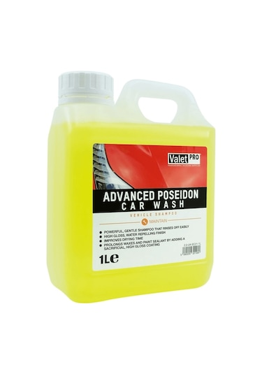 Valet Pro Advanced Poseidon - Cilalı Parlatıcı Şampuan 1lt