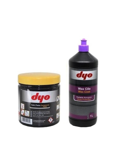 Dyo Kalın Pasta 1 Lt + Wax 1 Lt Set