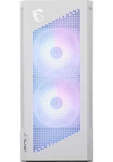 Msı Mpg Velox 300r Beyaz Temperli 2 X 120 Mm Argb 1x 120mm Fan Gaming Bilgisayar Kasası