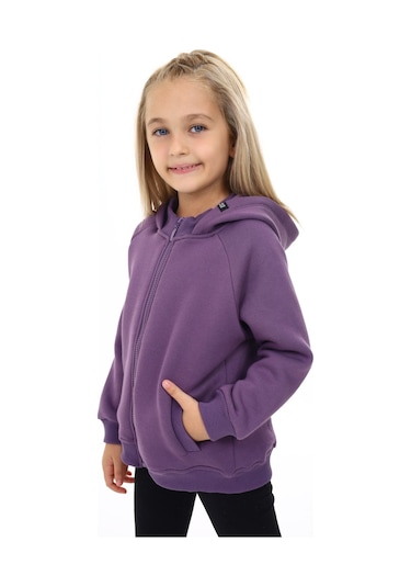 Toontoy Kız Çocuk Hırka Mor