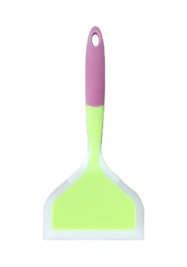 Yeşil & Mor 1 Adet Silikon Spatula Mutfak Eşyaları Sığır Eti Yumurta Mutfak Kazıyıcı Ge Pizza Pişirme Aracı Kürek Spatula 56602550