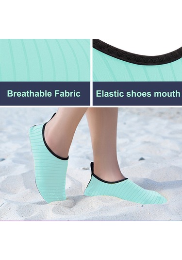 Geeroyoo Hafif Ve Rahat Su Ayakkabısı - Yoga, Yüzme Ve Plaj İçin Mükemmel Göl Mavisi