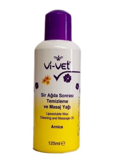 Vi-Vet Arnica Sir Ağda Sonrası Temizleme ve Masaj Yağı 125 ML