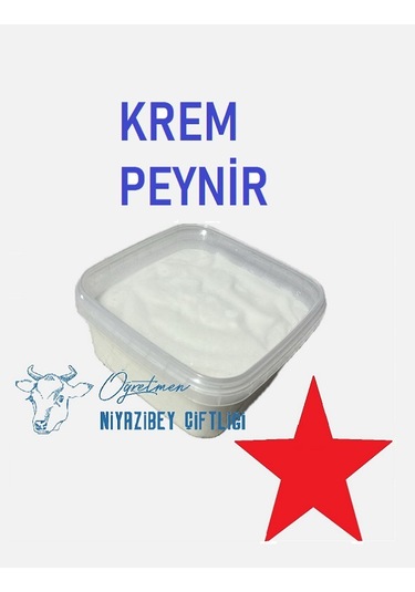 Niyazibey Çiftliği Krem Peynir 500 G