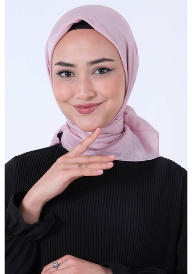 Harem Scarf Brisa Vual Eşarp Koyu Pudra