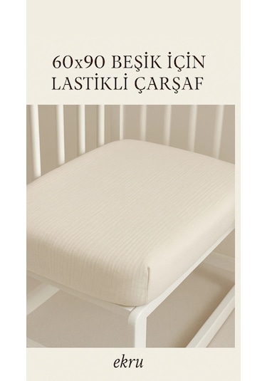 Bebek & Çocuk Müslin Lastikli Çarşaf