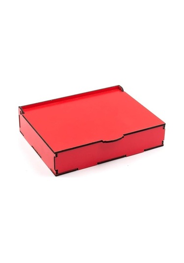 Sevdiklerinize Özel Kırmızı Ahşap Hediye Kutusunda Para Çikolata (548918014)