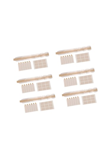 Lemestar Bilgisayar Ve Dizüstü İçin Gizlilik Filtresi Takımı: 10 Adet Kaydırmalı Takma Kanca İle 20 Adet İki Yönlü Yapışkan Etiket - Güvenli Ve Kolay Kurulum