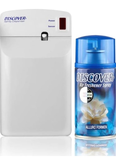 Discover Otomatik Sprey Püskürtücü + Yedek Parfüm Alluro Formen 320 ML