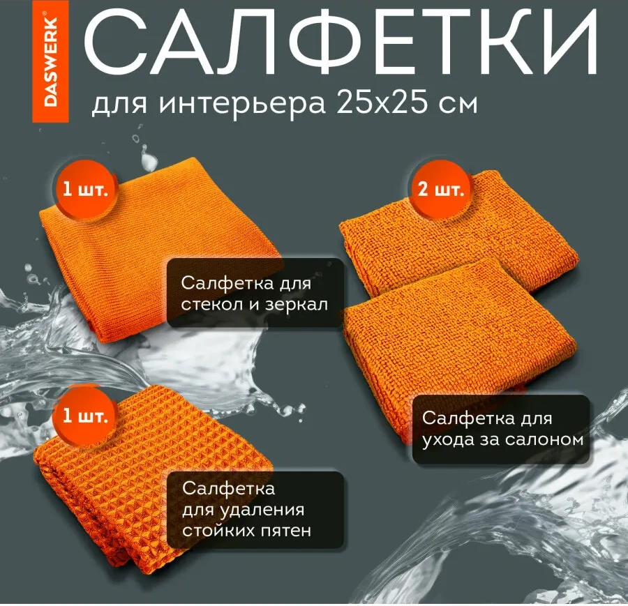 Daswerk Araba Yıkama Seti 10'u 1 Arada Ve Saklama Çantası 315078235