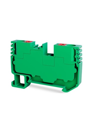 Tbloc Pft2.5-yş ,yeşil 2.5mm Baskılı Ray Klemens