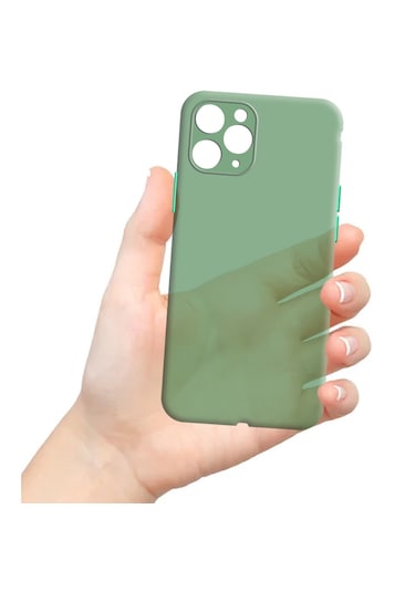 Apple Uyumlu iPhone 11 Pro Max Ultra İnce Zar Telefon Kılıfı