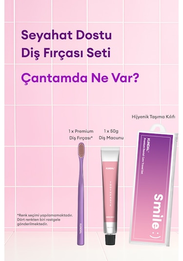 Kundal Premium Dental Care Travel Set