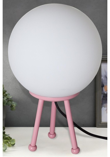 Ürgüp Tripod Abajur Pembe Pembe