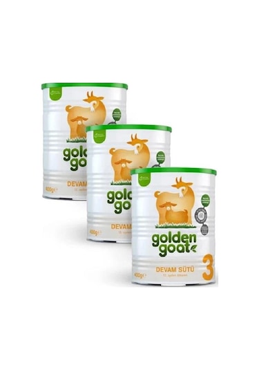 Golden Goat 3 Bebek Devam Sütü 400 G 3 Adet