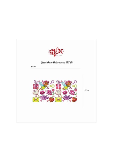 Çocuk Odası Sticker Seti E
