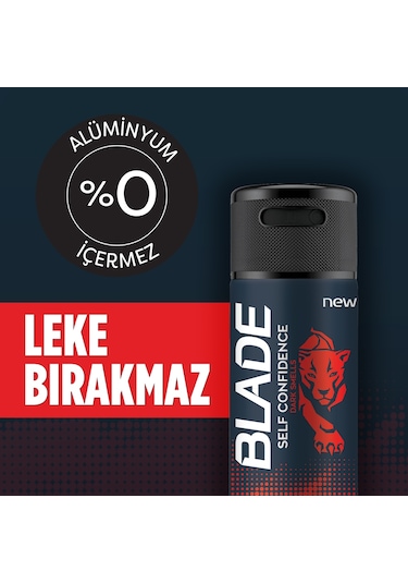 Blade Self Confidence Deodorant 6 x 150 ML