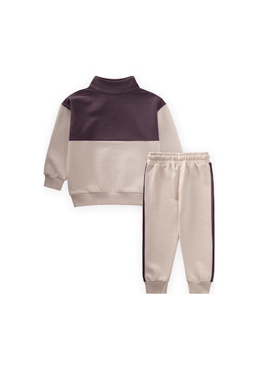 Cigit Sweatshirt Takım 2-10 Yaş Mürdüm