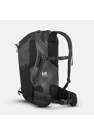 Quechua Outdoor Sırt Çantası - 20 L - Siyah - Mh100 Gri