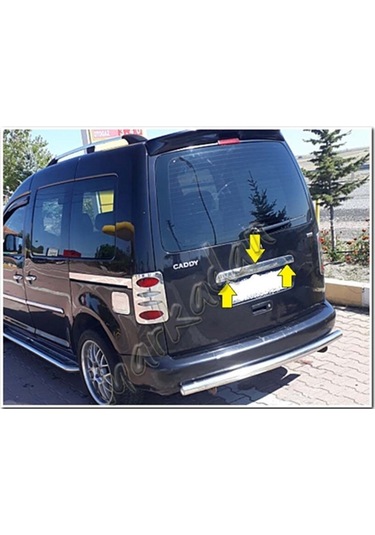 Woc Chrome Vw Caddy Krom Bagaj Çıtası 2004-2010 Tek Kapı Paslanma