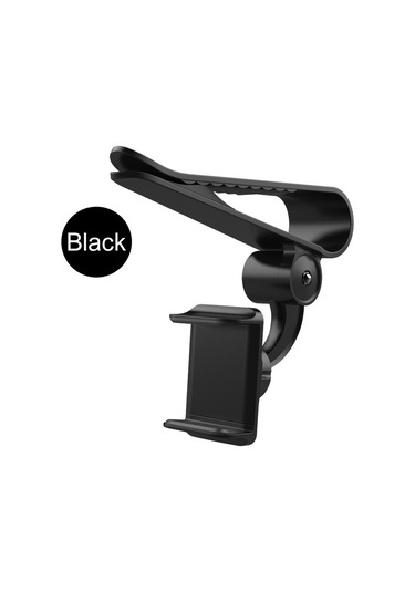 Emniyet Güneşlik Navigasyon Cep Telefonu Ayna Kolu Montaj Klipsi İle Evrensel Araç Tutucu